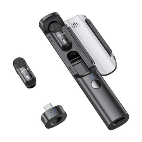 BOYA Magic-05 2Tx + 1Rx Wireless Microphone System