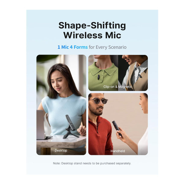 BOYA Magic (USB-C + Camera) Wireless Microphone System — alternate view