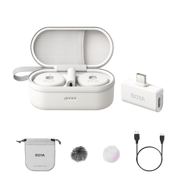 Boya Omic-U White USB-C Wireless Microphone