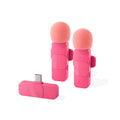 Boya BY-V20 USB-C Pink 2Tx+1Rx Wireless Microphone Set