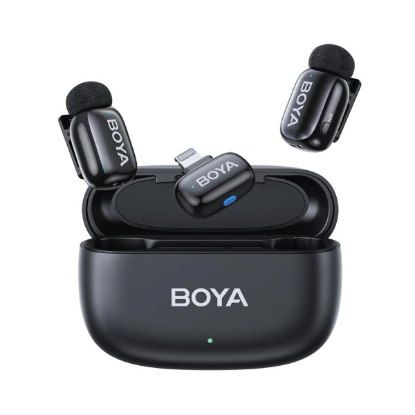 Boya BY-Mini 15 Black Wireless Microphone (Lightning)