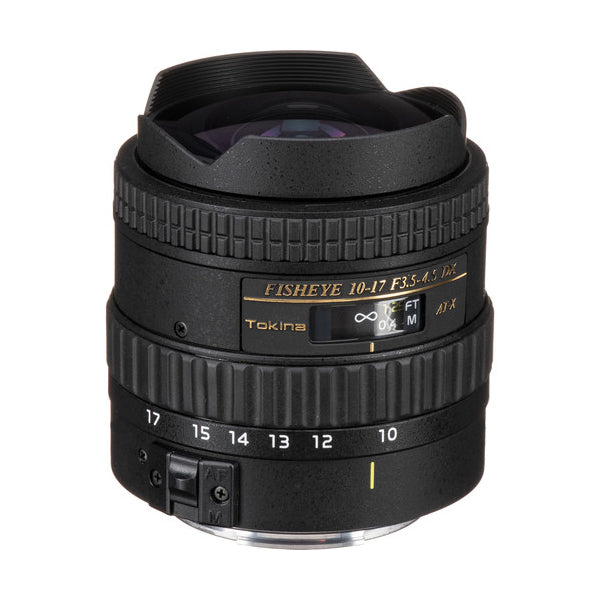 Tokina Fisheye Zoom Lens AT-X 107 AF DX NH Fisheye 10-17mm F3.5-4.5 for Canon EF — alternate view