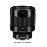 Tokina atx-m 85mm F1.8 FE Lens for Sony E