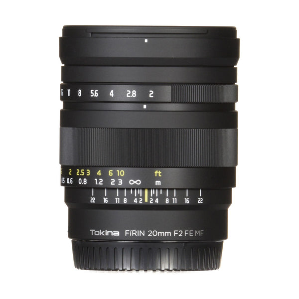 Tokina FiRIN 20mm F2 FE MF Lens for Sony E