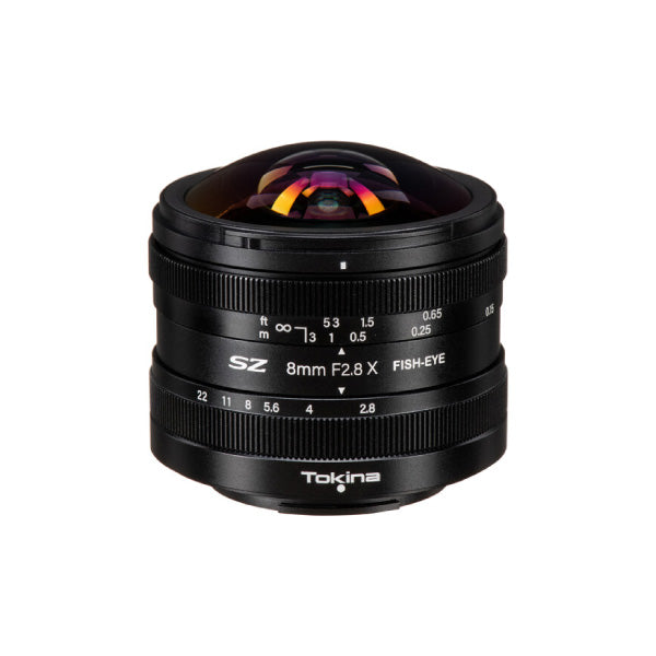 Tokina 8mm F2.8 Fisheye MF Lens Fuji X-Mount