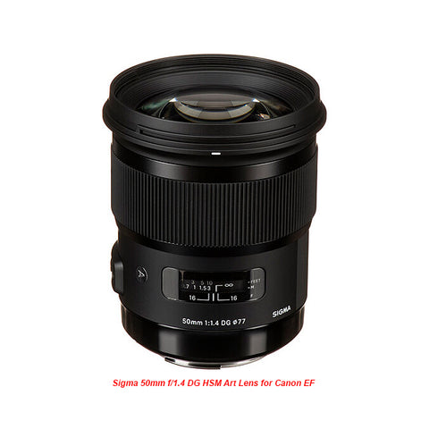 Sigma 50mm F1.4 DG HSM Art Lens for Nikon F