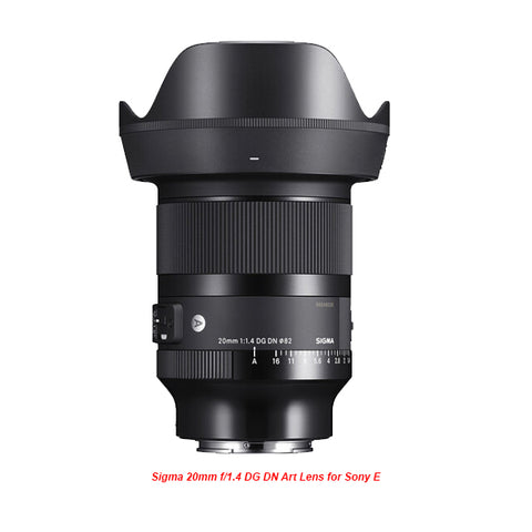 Sigma 24mm F1.4 DG DN Art Lens for Sony E