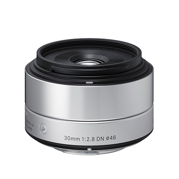 Sigma Sony SEL 30mm F2.8 Silver Lens