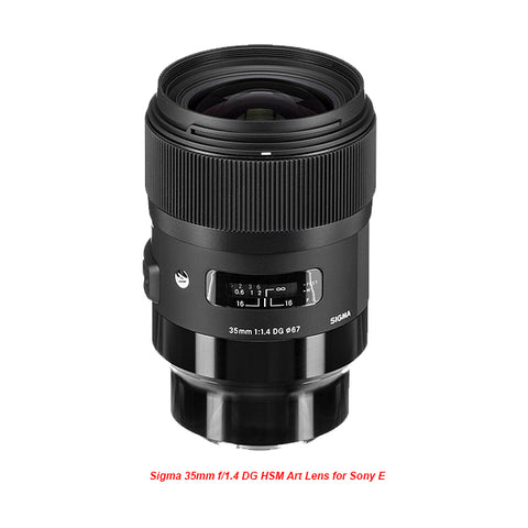 Sigma 35mm F1.4 DG DN Art Lens for Sony E