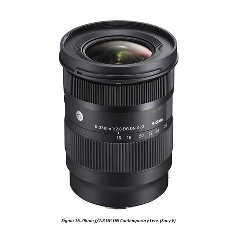 Sigma 16-28mm F2.8 DG DN Contemporary Lens (Sony E)