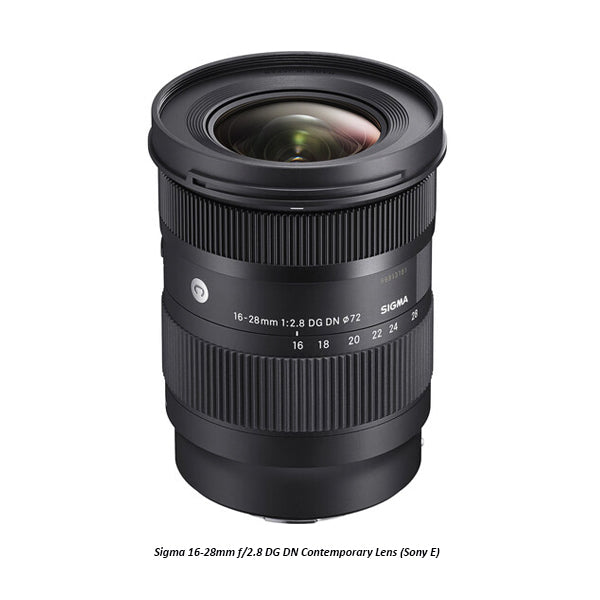 Sigma 16-28mm F2.8 DG DN Contemporary Lens (Sony E) – Camerahaus