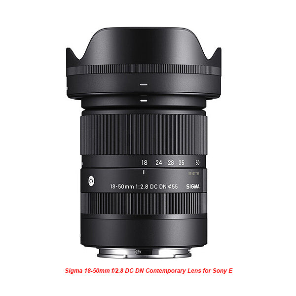 Sigma Sony SEL 18-50mm F2.8 DC DN Lens
