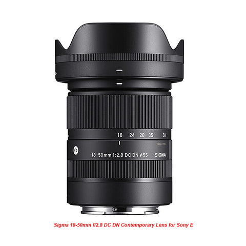 Sigma Sony SEL 18-50mm F2.8 DC DN Lens