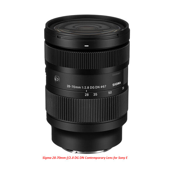 Sigma 28-70mm F2.8 DG DN Contemporary Lens for Sony E – Camerahaus