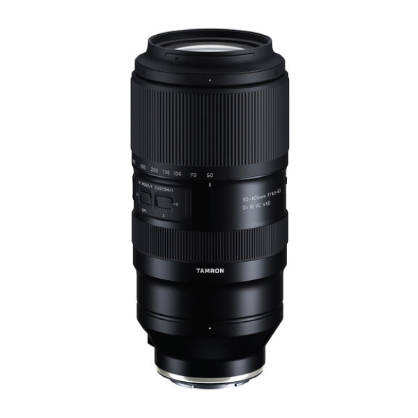 Tamron 50-400mm F4.5-6.3 Di III VC VXD Lens for Sony E