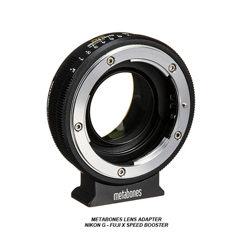 Metabone Lens Adapter Nikon G to FUJIFILM X with Speed Booster