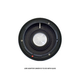 Lens Adapter Canon FD to EOS With Glass