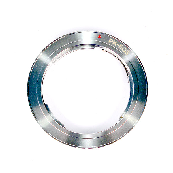 Lens Adapter Pentax K to EOS Brass — alternate view