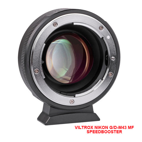 Viltrox Lens Adapter Nik G/D-to-M4/3 MF SpeedBooster