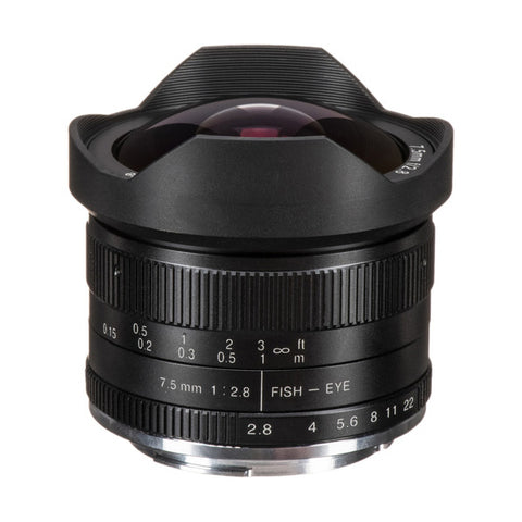 7artisans Photoelectric 7.5mm F2.8 II Fisheye Lens for Canon EOS-M