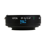 KIPON Baveyes 0.7x Autofocus Lens Mount Adapter for Canon EF-Mount Lens to Sony-E Mount Camera