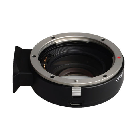 KIPON Baveyes 0.7x Autofocus Lens Mount Adapter for Canon EF-Mount Lens to Sony-E Mount Camera
