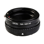 Kipon Macro Lens Mount Adapter with Helicoid for Nikon- Sony E Mount Camera