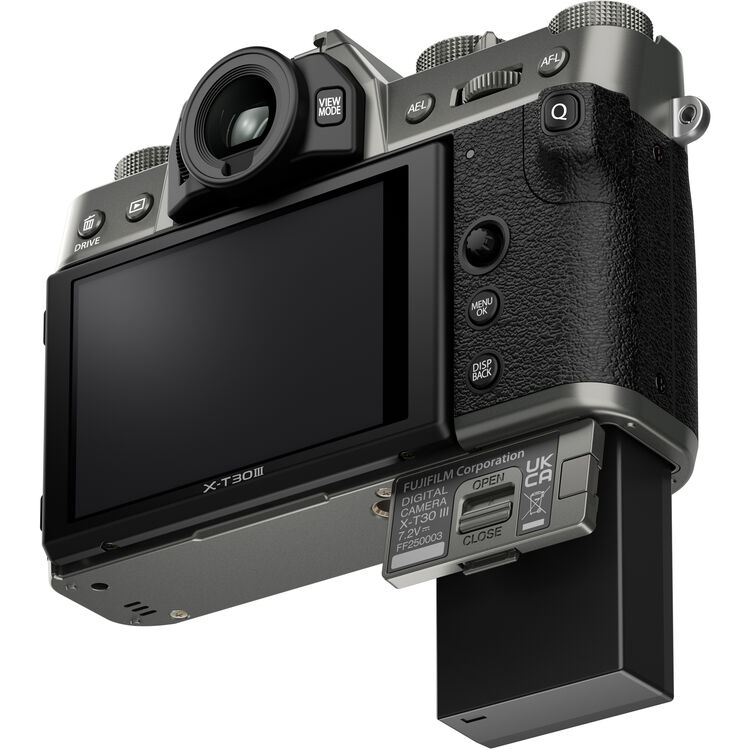X-T30 III Mirrorless Camera Body Charcoal