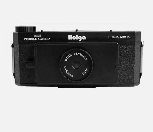 Holga 120WPC Wide Pinhole 120 Film Camera (Black)