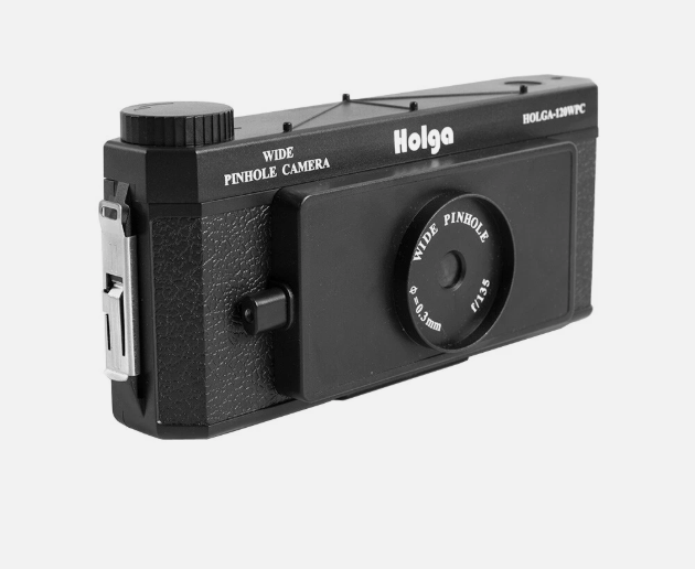 Holga 120WPC Wide Pinhole 120 Film Camera (Black)