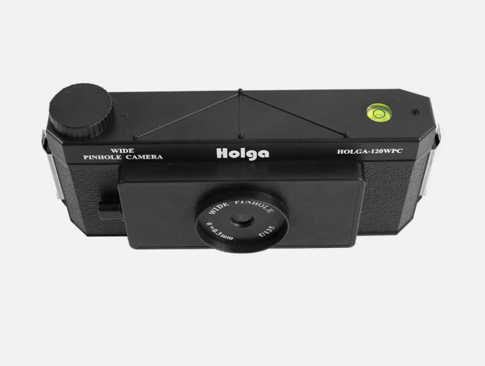 Holga 120WPC Wide Pinhole 120 Film Camera (Black)