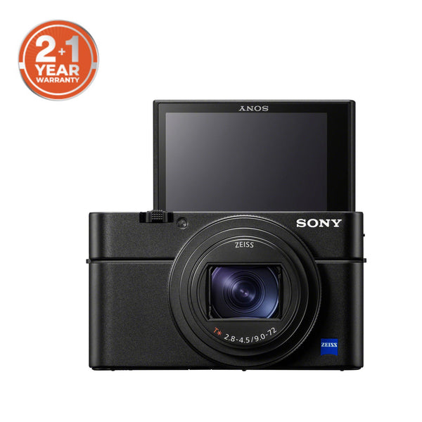 Sony Cyber-shot RX100 VII Digital Camera with 64GB SD Card — alternate view