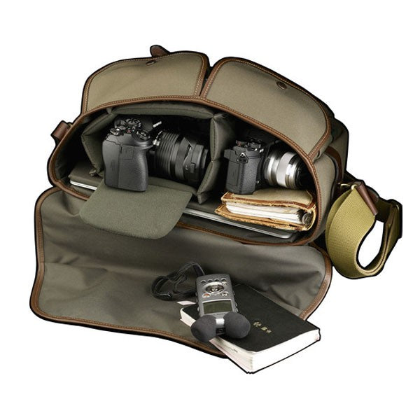 Billingham Hadley One Camera Bag (Sage FibreNyte / Chocolate)