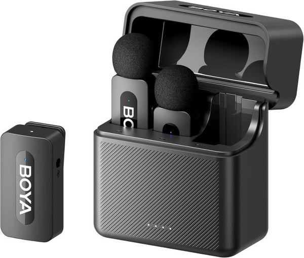 Boya BY-V35 3.5mm TRS Wireless Microphone (2 TX + 1 RX)