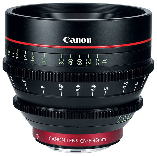 Canon CN-E 85mm T1.3 L F Cinema Prime Lens for Canon EF