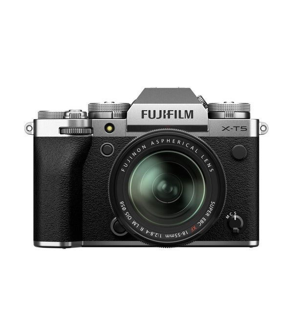 FUJIFILM X-T5 / XT5 Mirrorless Camera Silver 18-55mm Kit