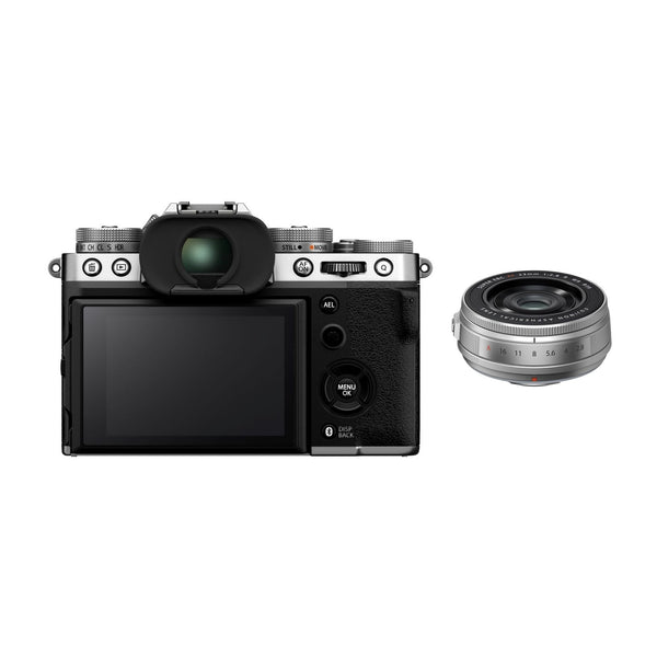 Fujifilm X-T5 Mirrorless Camera with XF 23mm F2.8 R WR Lens (Silver)