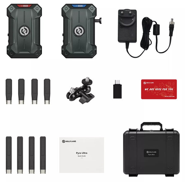 Hollyland Pyro Ultra Wireless Video System (1 TX + 1 RX)