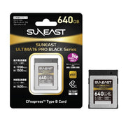 SUNEAST Ultimate Pro Black Series CFexpress Type B Memory Card 640GB