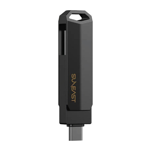SUNEAST Revolve R10 USB-A / USB-C Portable SSD 1TB — alternate view