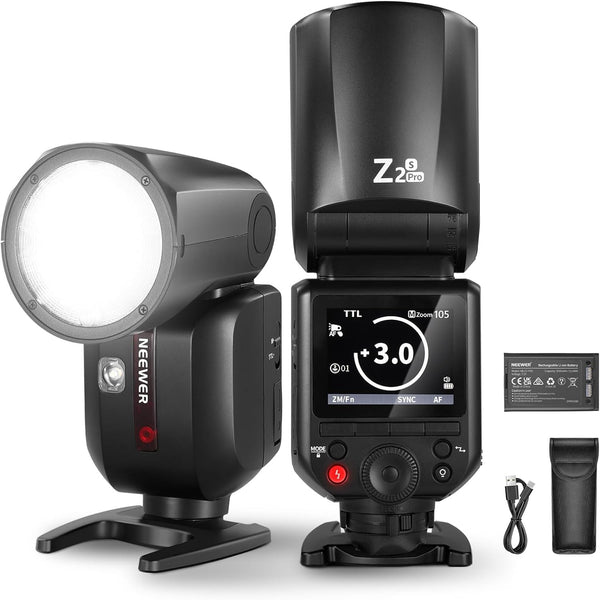 Neewer Z2 Pro-S Speedlite with 3000mAh Lithium Battery for Sony