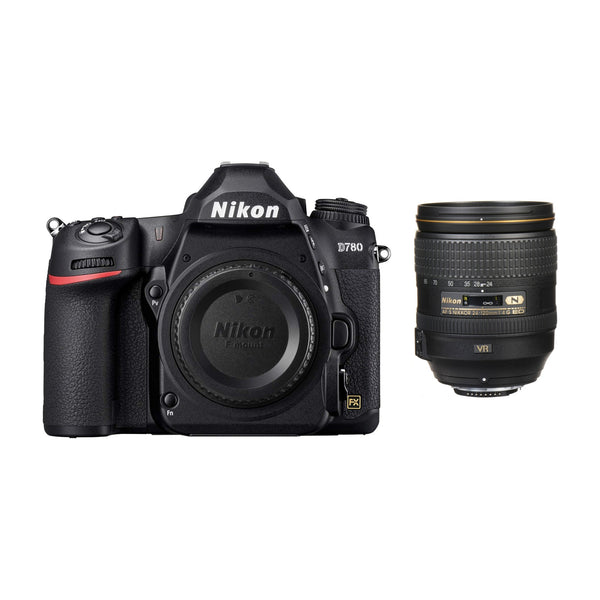 Nikon D780 DSLR Camera with AF-S 24-120mm F4G ED VR Lens