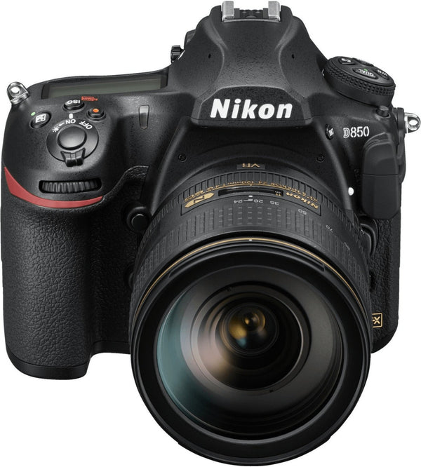 Nikon D850 DSLR Camera with AF-S 24-120mm f/4G ED VR and 32GB SD Card