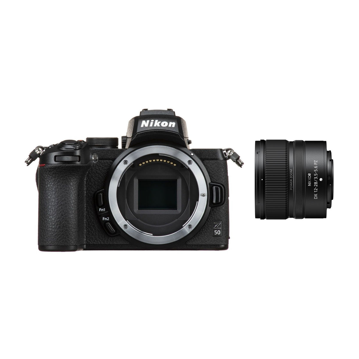 Nikon Z50 with NIKKOR Z DX 12-28mm PZ VR and 32GB SD Card