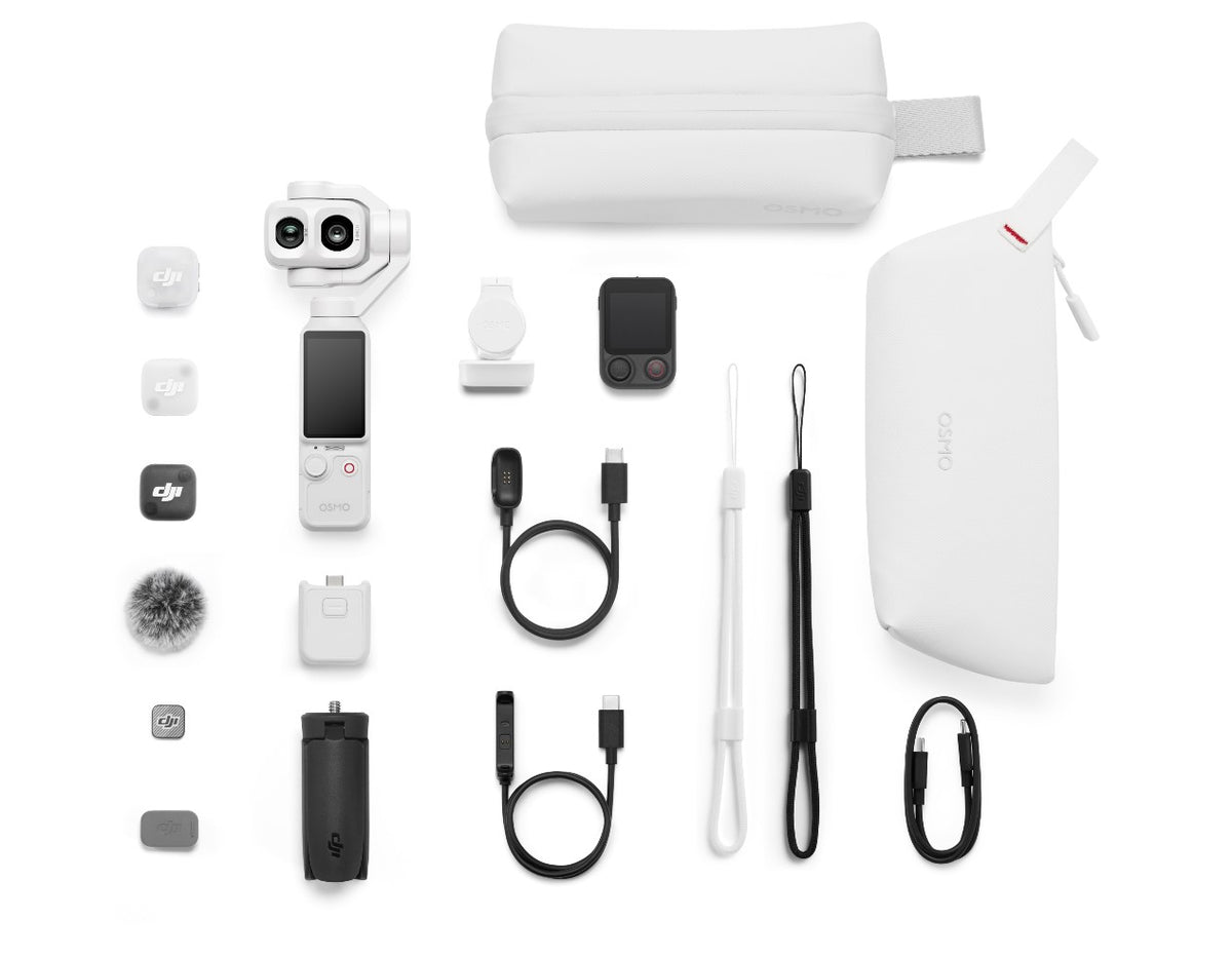 DJI Osmo Pocket 4P Gimbal Camera White