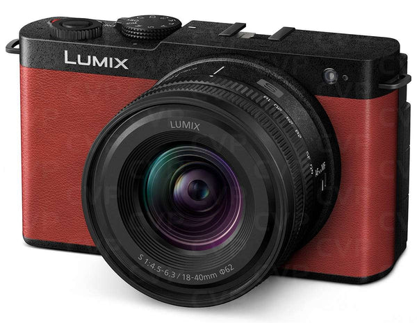 Panasonic Lumix S9 with Lumix S 18-40mm Kit (Crimson Red)