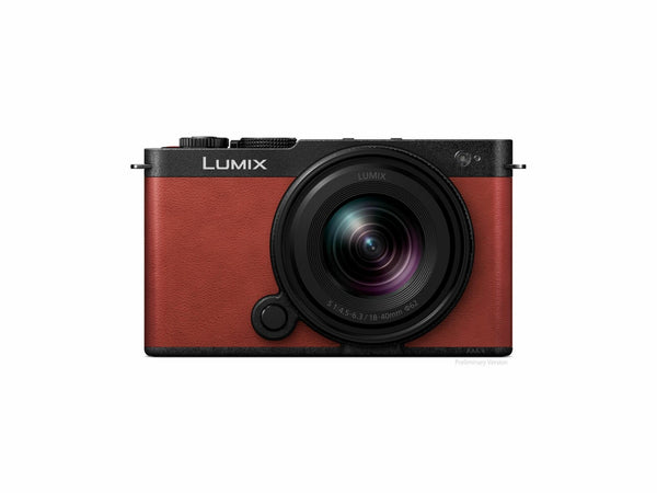 Panasonic Lumix S9 with Lumix S 26mm F8 Kit (Crimson Red)