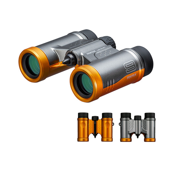 Pentax UD 9x21 Binoculars (Grey / Orange)