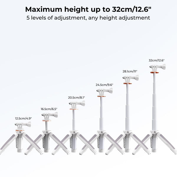 K&F Concept MS03 Mini Tripod (Black) — alternate view