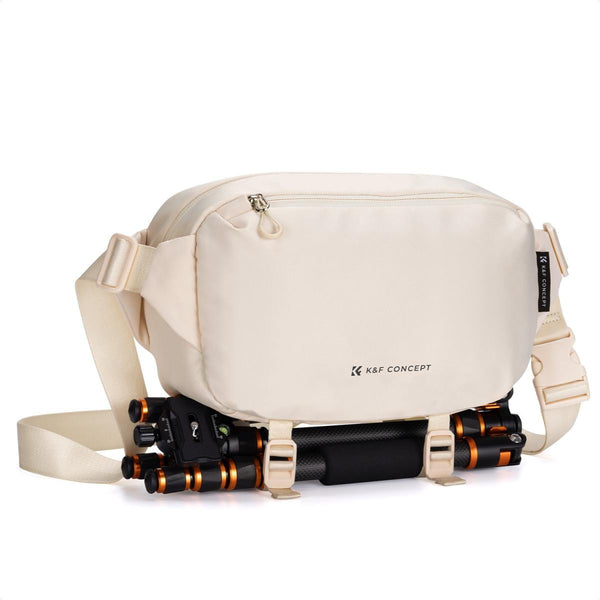 K&F Concept Urban Wanderer 01 2-in-1 Sling Bag 10L (Beige)